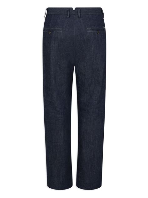 Dsquared Straight Leg Jeans Blue Farfetch Uk