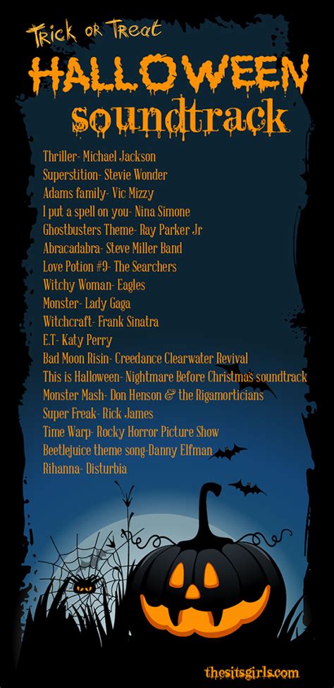 trick  treat halloween playlist halloween songs