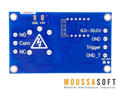Relais temporisé HCW-M421 5V - Moussasoft