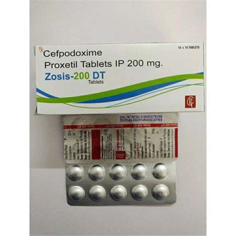 Cefpodoxime Proxetil 200mg Tablets At Rs 2300 Box Cefpodoxime