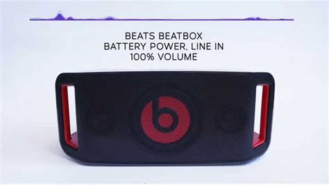 Beats Beatbox Portable Sound Test Audiotest Youtube