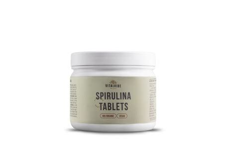 Spirulina Organic, Tablets, Vitalvibe - Vitalvibe