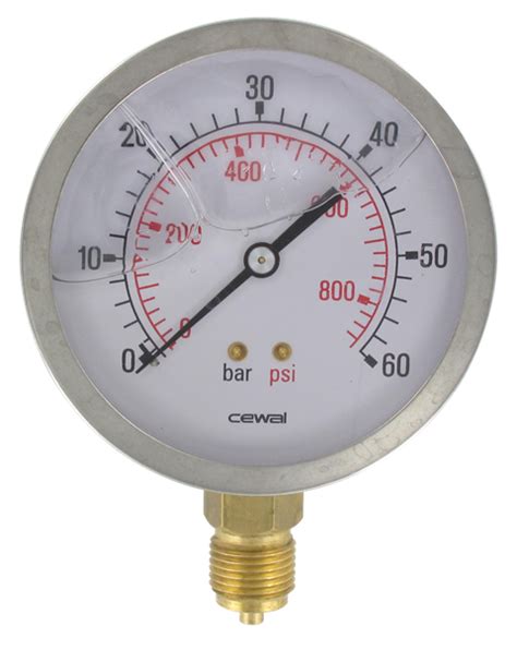 Pressure Gauge Radial Connection Bar Senga