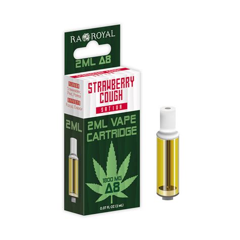 Ra Royal R A Royal Delta 8 2ml Cartridge Strawberry Cough Sativa