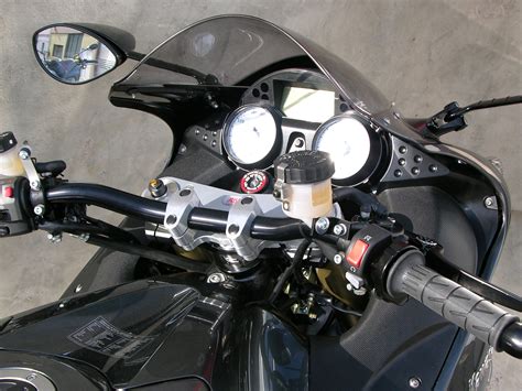 Modifica Manubrio Alto Kit Completo Con Riser Mm Per Kawasaki Zzr