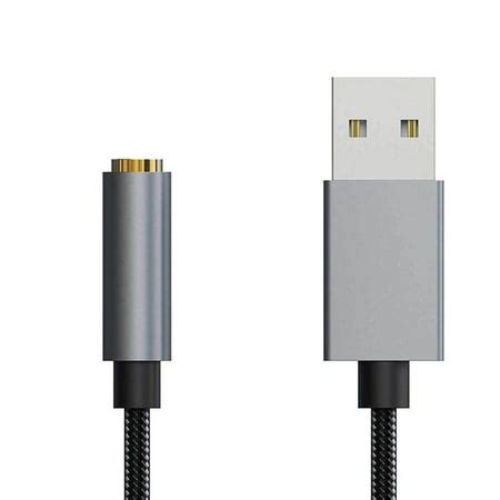 USB to 3.5mm Digital Audio Adapter Cable Computer HIFI Sound Card Audio Adapter USB Digital ...