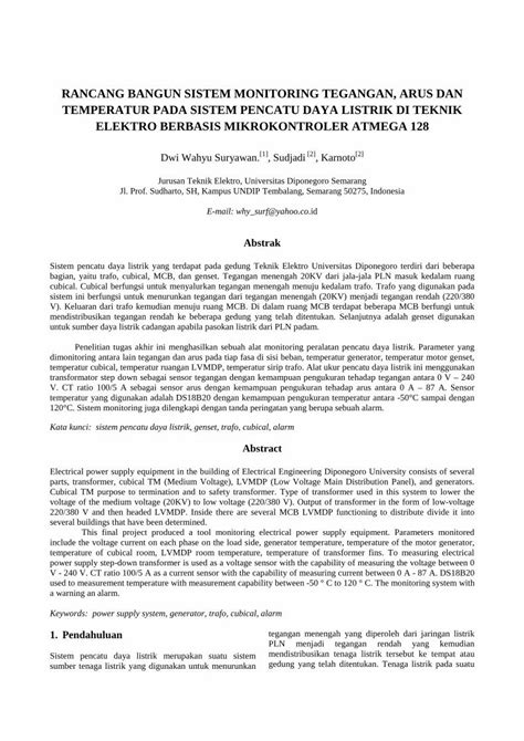 PDF RANCANG BANGUN SISTEM MONITORING BANGUN SISTEM MONITORING