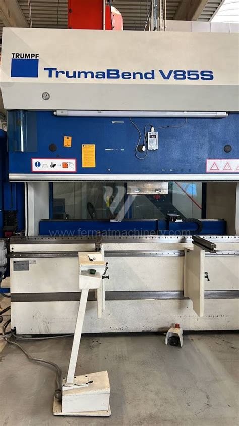 Used Machines Press Brakes TrumaBend V85S Fermat Machinery