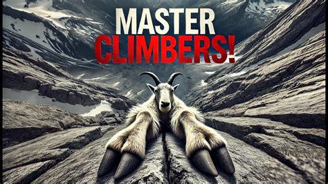 Mountain Goats Secret To Conquering Steep Cliffs Revealed YouTube