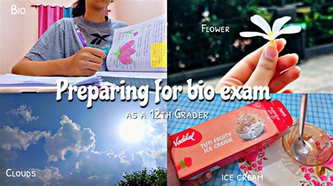 Preparing For Bio Exam 12th Grader Board Exam Study Vlog How