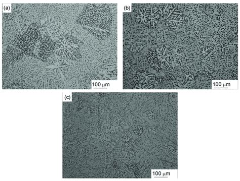 Optical Microstructures Of Equiaxed Grains In The Fusion Zone For Welds