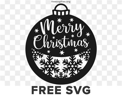 Free Christmas Bauble Svg - Download for Free