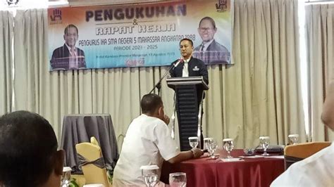 Pererat Silaturahmi IKA SMA 5 Makassar Angkatan 88 Gelar Pengukuhan