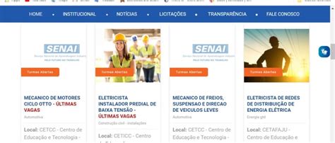 Senai Se 2023 Inscrições E Vagas Senai Cursos Gratuitos Ead