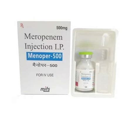 Meropenem Mg Injection At Vial Meropenem Injection In