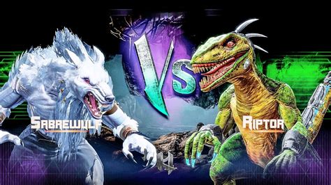 Killer Instinct Sabrewulf VS Riptor Monsters Fight Pc Gameplay