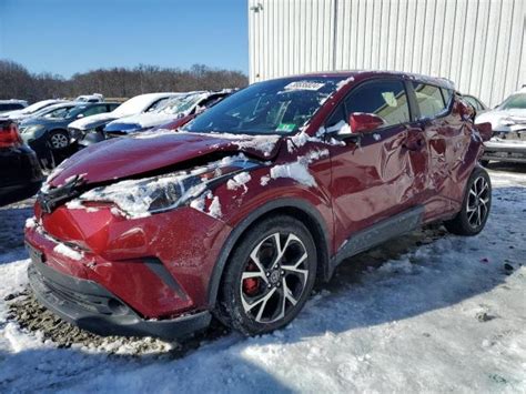 2018 TOYOTA C HR XLE For Sale NJ TRENTON Wed Jun 19 2024 Used