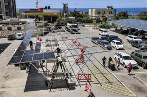 Lebanese Install Solar Panels To Survive Energy Crisis Green Prophet