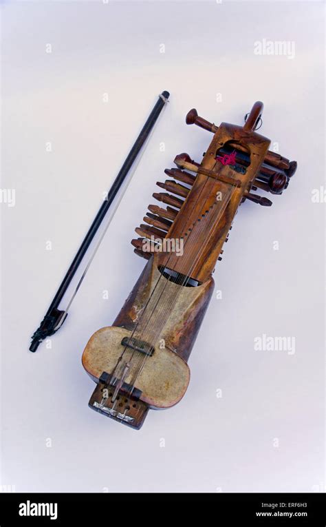 A Sarangi The Most Important Instrument In The Folk Music Of Rajasthan