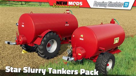 Fs Star Slurry Tankers Pack Farming Simulator New Mods Review