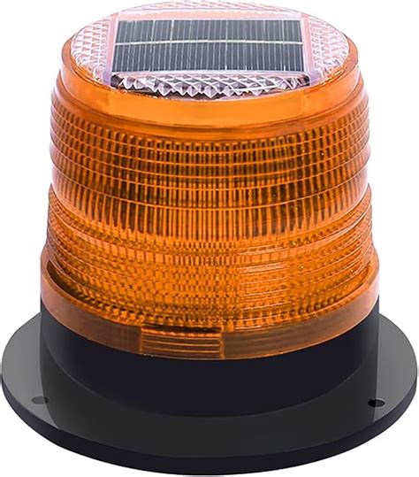 Risoon Solar Strobe Warning Safety Flashing Light Ceiling Strobe Light