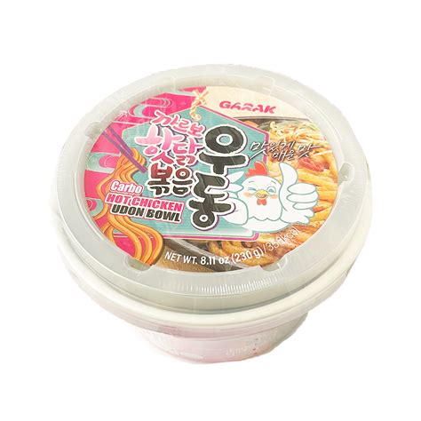 Udon Nudeln Hot Chicken Carbonara Bowl Garak G