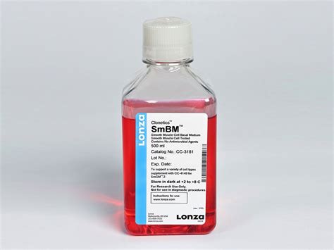 Smbm Smooth Muscle Cell Growth Basal Medium