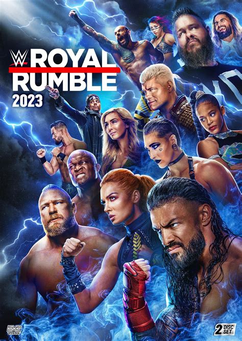 Wwe Wrestling Royal Rumble 2023 Road To Wrestlemania Dvd