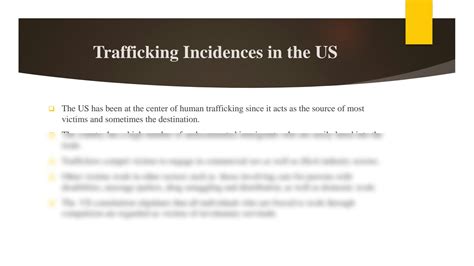 SOLUTION Human Trafficking In The Us Studypool