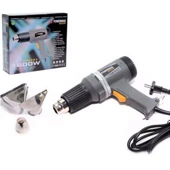 Ripley PISTOLA DE CALOR POWERMAQ AIRE CALIENTE INDUSTRIAL 1600W SECADOR