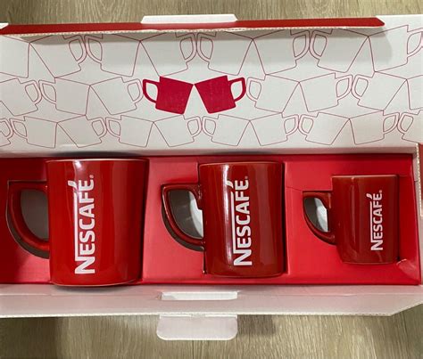 Nescafe Mug Set Sizes Furniture Home Living Kitchenware