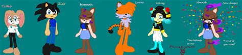 Keavie2000s Sonic Ocs By Princessluna04 On Deviantart