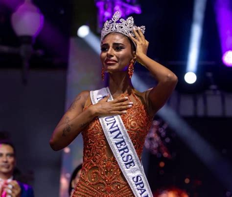 Michelle Jiménez Miss Universo España 2024 De Origen Dominicano Y