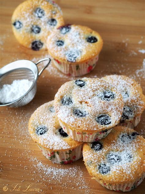 Ricetta Muffins Con Gocce Di Cioccolato E Mirtilli Le Mille E Una