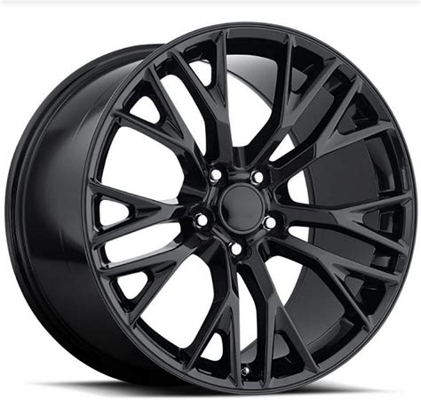 2014-2019 C7 Corvette Z06 Black Wheels Package - RPIDesigns.com