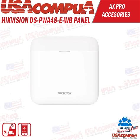 Hikvision Ds Pwa E Wb Ax Pro Wireless Alarm Panel Supports