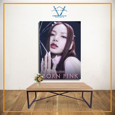 Jual Poster Kayu Blackpink Born Pink Version Hiasan Dinding Kamar K Pop