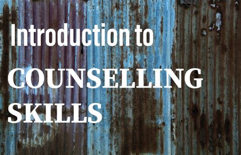 Introduction To Counselling Skills Trauma Training UK