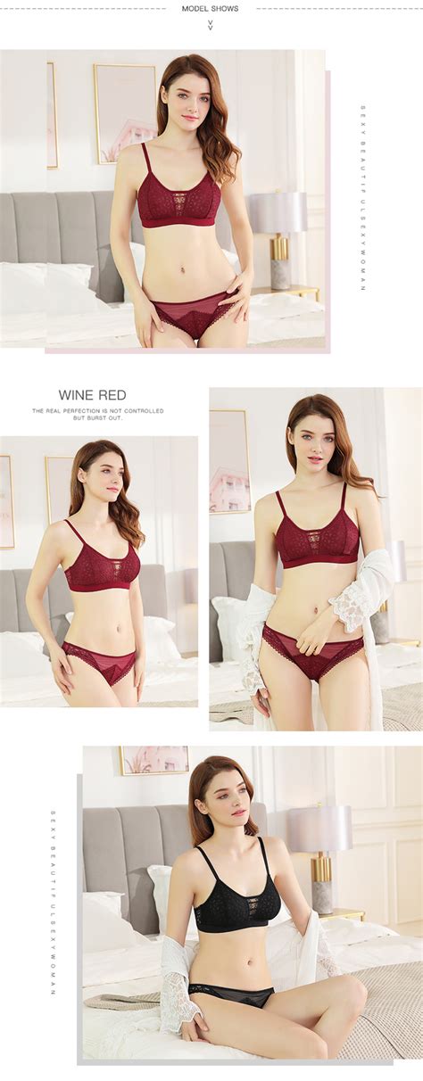 China Gm Factory Price Underwear Set Beautiful Hot Sexy Bra Lingerie Suite China Wholesale