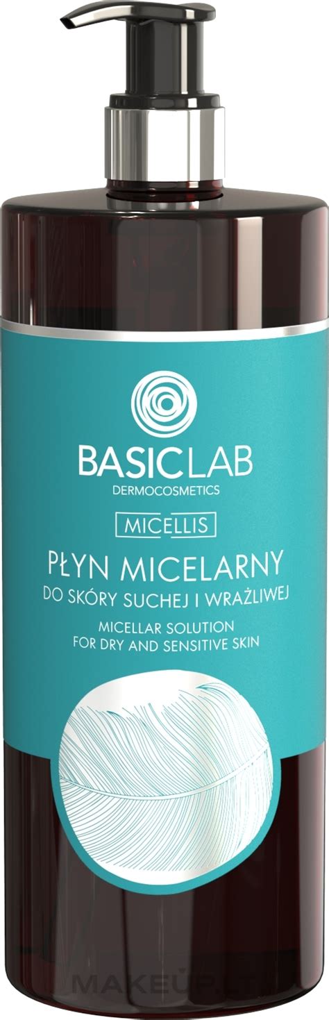 BasicLab Dermocosmetics Micellis Micelinis Vanduo Sausai Ir Jautriai