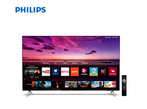 Televisor Philips Led Ultra Hd K Smart Tv Pud New Plaza