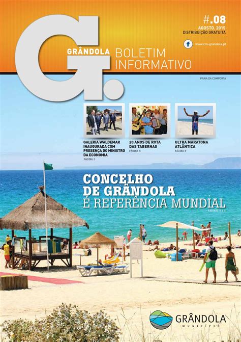 Boletim Informativo Nº 8 By Município De Grândola Issuu