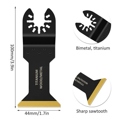 Oscillating Multi Tool Saw Blades Bi Metal Quick Release Saw Blades