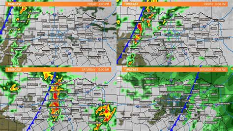 DFW weather forecast: Latest Dallas, Texas rainfall timeline | wfaa.com