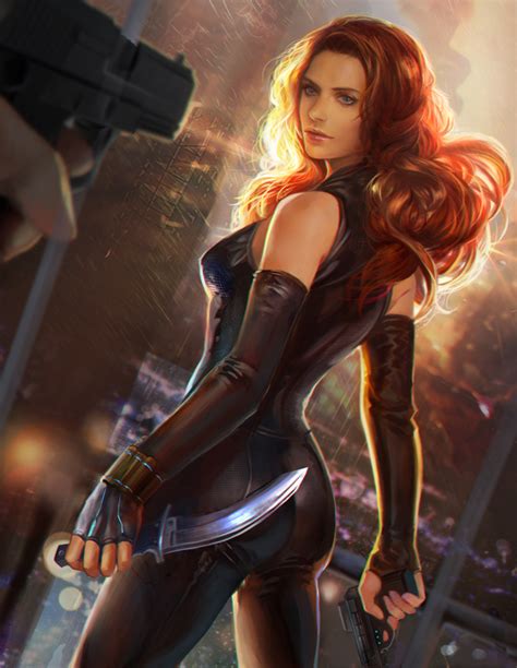 Black Widow By Jiuge On Deviantart