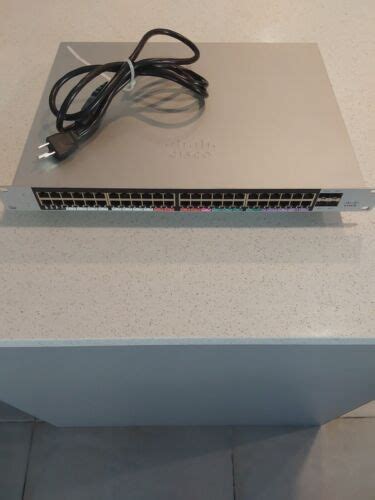 Unclaimed Cisco Meraki Ms Fp Hw Port Gigabit Cloud Managed Poe