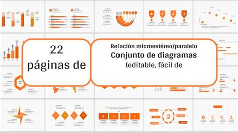 Infografías Que Representan Información A Través De Gráficos Naranjas Presentación Plantilla