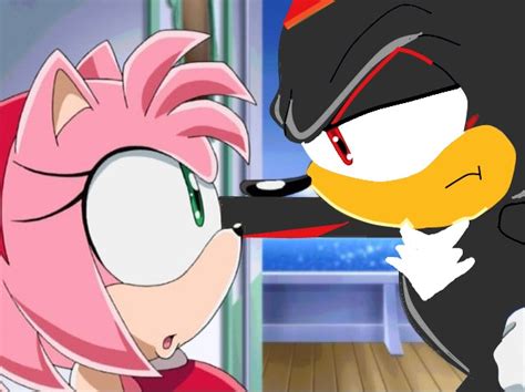 Sonic X Shadow And Amy By Thedangoking On Deviantart