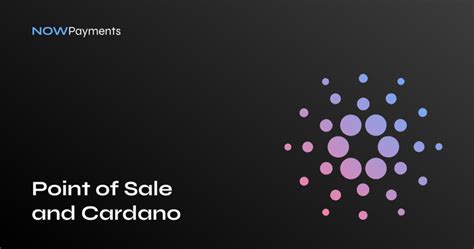 Accept Cardano Payments And Pos