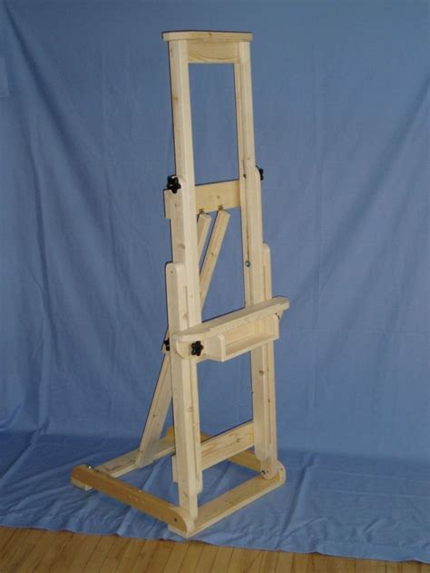 Woodworking Plans Artist Easel Diy Painting Easel Plans In 2020 Diy